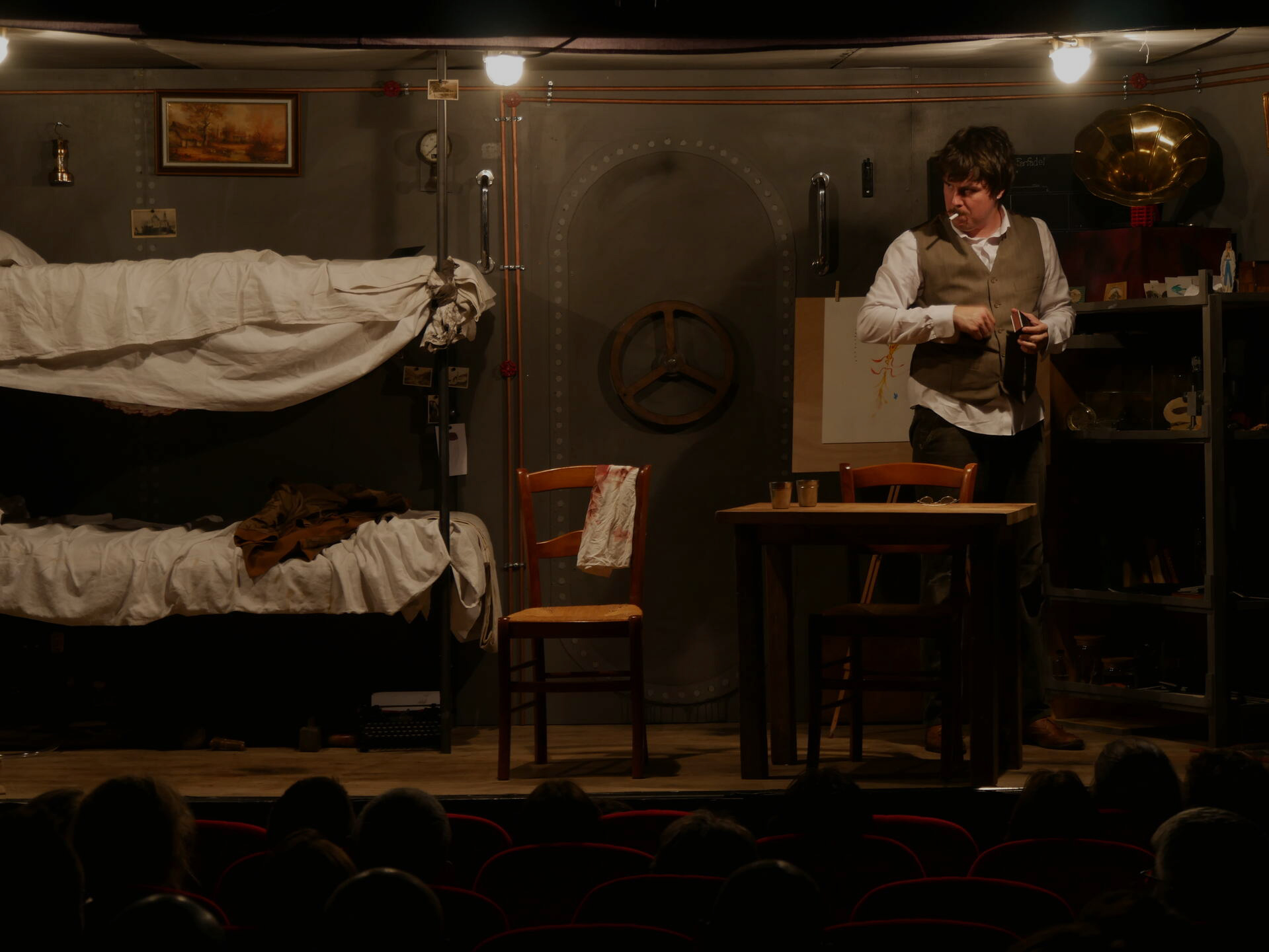 Photographie du spectacle L'Incroyable Aventure de Messieurs Coutet et Germain